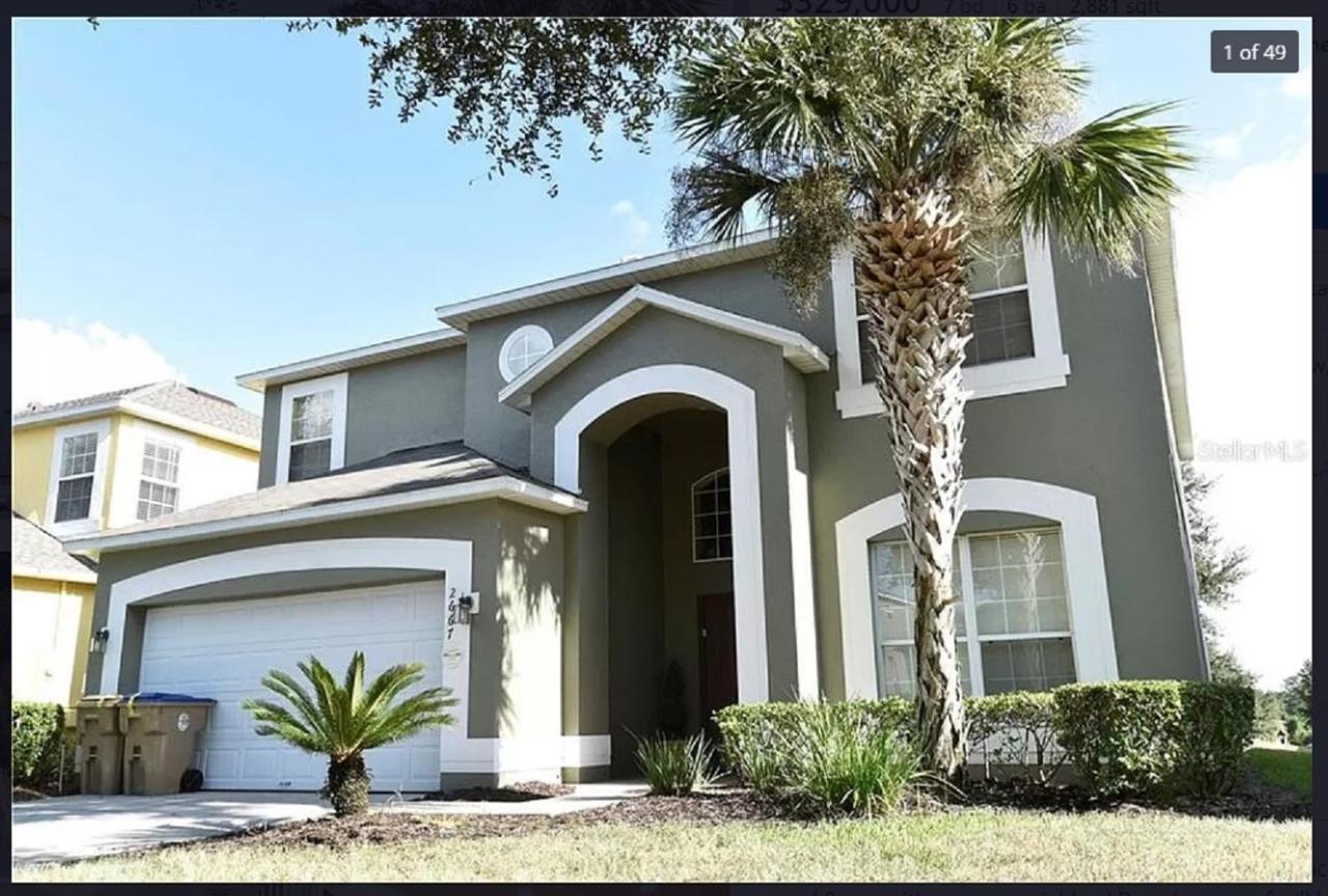 7 Bedroom, 6 Bath And Pool Near Disney In Emerald Island 4 King Master Suites Kissimmee Esterno foto